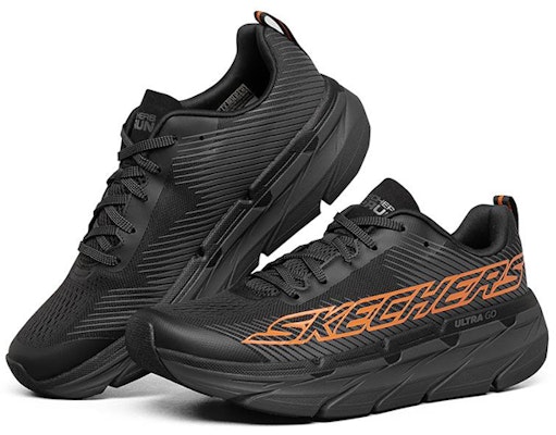 Skechers Max Cushioning Premier 'Hitam Oranye' 54451-BKOR Lookbook Skechers Max Cushioning Premier 'Hitam Oranye' 54451-BKOR