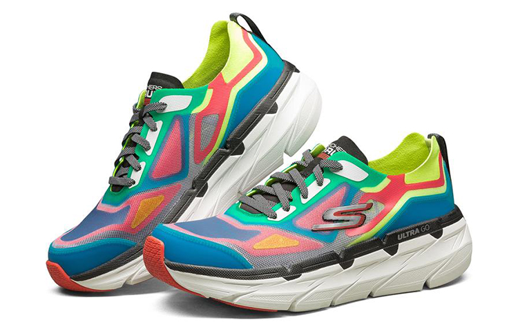 Lookbook Skechers Max Cushioning Premier ''Color Splash'' Scarpe Uomo Donna Bambini 220077-BLRD