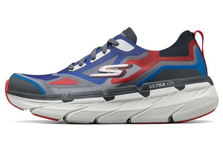 Skechers Max Cushioning Premier 'Gray Navy Blue Red' 220077-GYNV