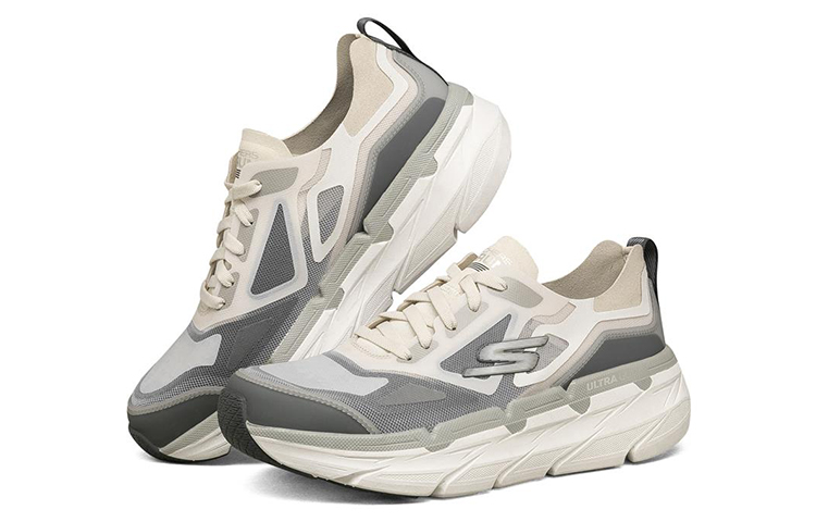 Lookbook Skechers Max Cushioning Premier 'Ivory Grey' 220077-OFWT