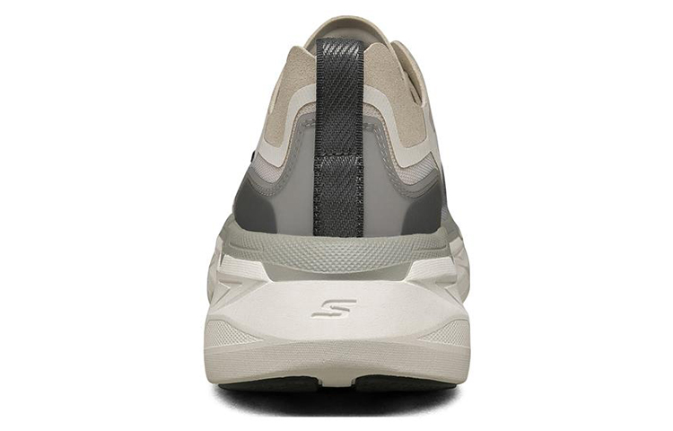 Shop Skechers Max Cushioning Premier 'Ivory Grey' 220077-OFWT
