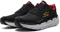 Lookbook Skechers Max Cushioning Premier 'Vantage Black' Hitam 54450-BKRD