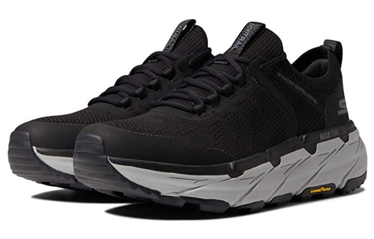 Lookbook Skechers Max Cushioning Premier Trail 'Hitam' 220587-BLK