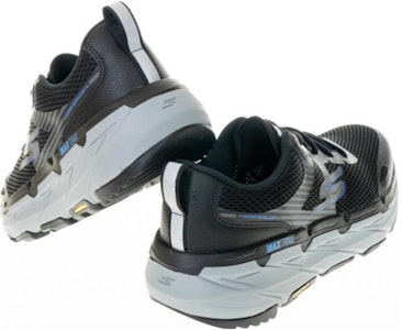 Skechers Max Cushioning Premier Trail 減震耐磨透氣 低幫 運動休閒鞋 黑灰 Shop Skechers Max Cushioning Premier Trail 減震耐磨透氣 低幫 運動休閒鞋 黑灰