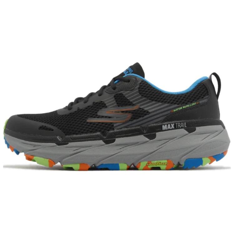 Skechers Max Cushioning Premier Trail 'Black Multicolor' 220593-BKMT
