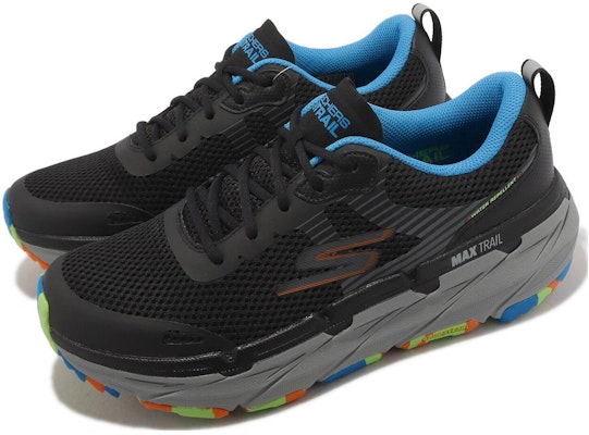 Skechers Max Cushioning Premier Trail-Stead Rock 舒適 防滑耐磨 低筒 跑步鞋 男款 黑色 Lookbook Skechers Max Cushioning Premier Trail-Stead Rock 舒適 防滑耐磨 低筒 跑步鞋 男款 黑色