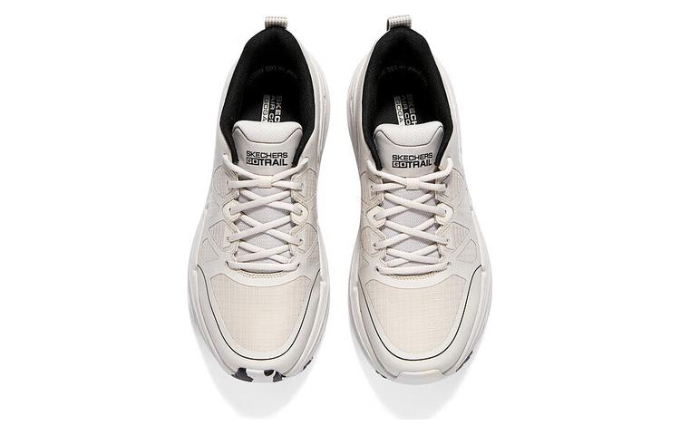 Lookbook スケッチャーズ マックスクッション プレミア トレイル 白ピンク 220592C-NAT