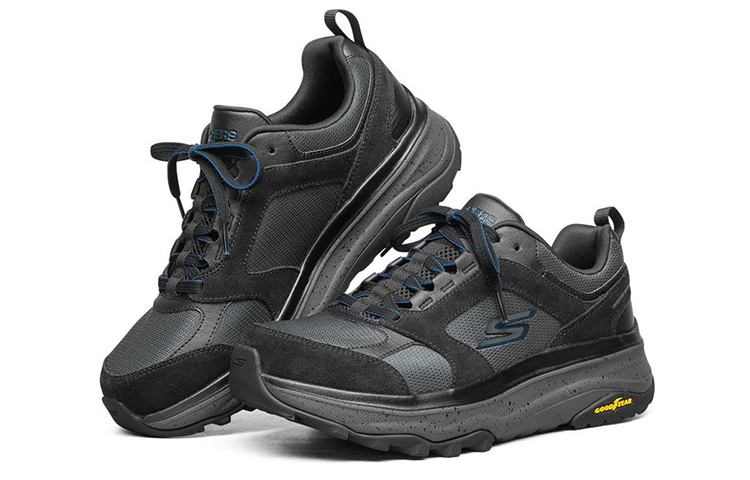 Lookbook Skechers Max Cushioning Trail ''Noir Bleu'' 220052-BKBL