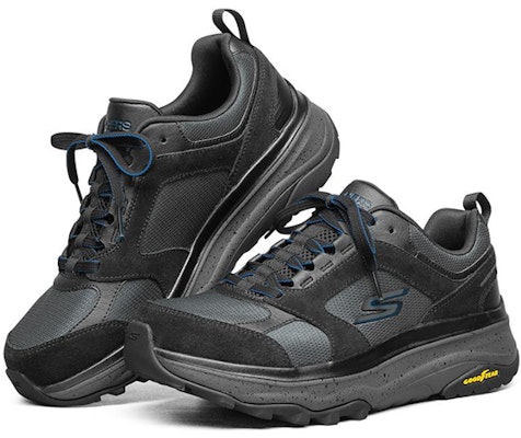 Skechers Max Cushioning Trail 'Black Blue' 220052-BKBL Lookbook Skechers Max Cushioning Trail 'Black Blue' 220052-BKBL