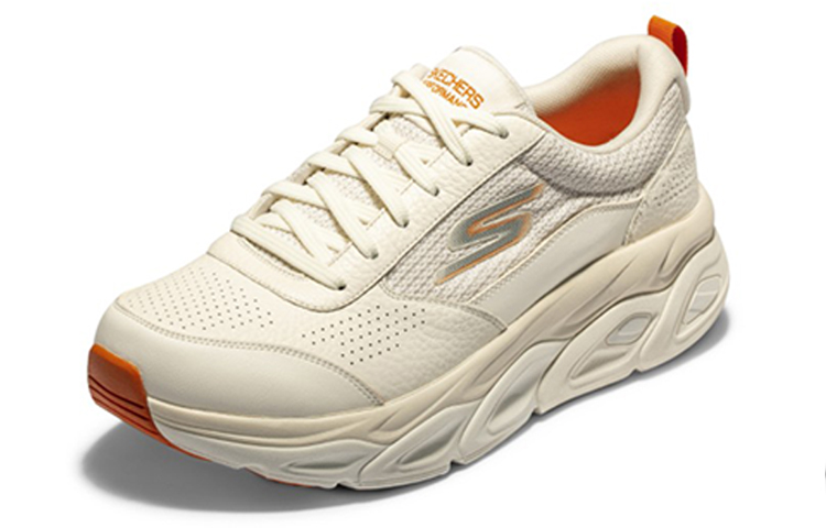 Lookbook Skechers Max Cushioning Ultimate ''Bianco Arancione'' 54441-OFWT