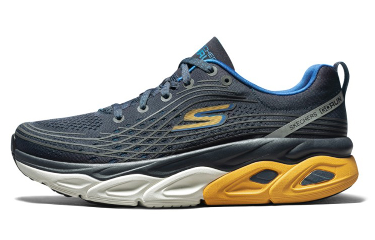 Skechers Max Cushioning Ultimate Sneakers Yellow/White/Black 54440-NVYL