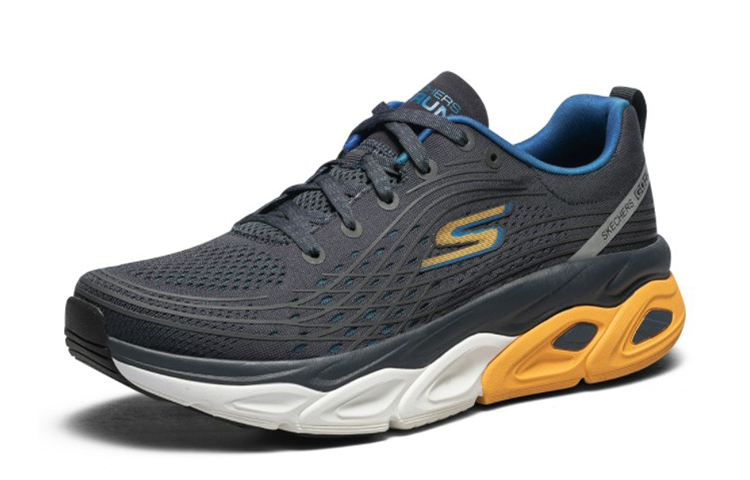 Lookbook Sneakers Skechers Max Cushioning Ultimate Giallo/Bianco/Nero 54440-NVYL