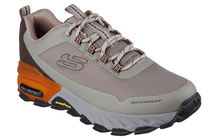 Lookbook Skechers Max Protect-Fast Track 'Grey Orange' 237304-TPOR