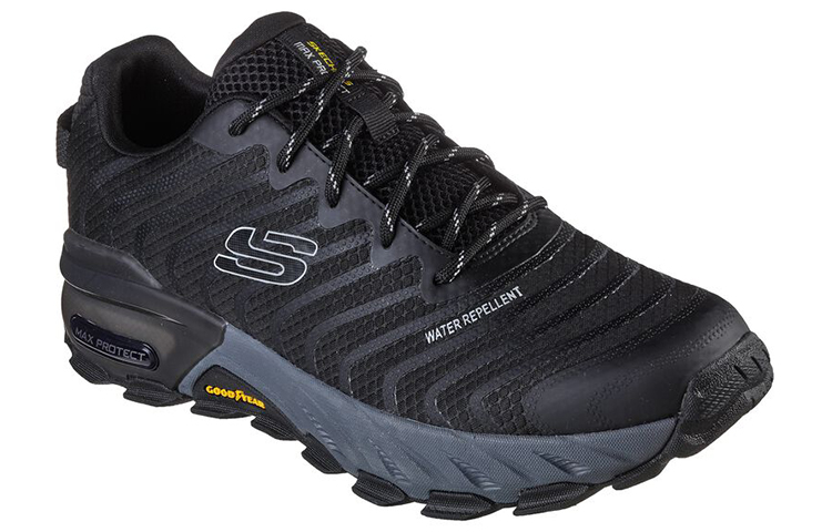 Lookbook Skechers Max Protect-Paragon 'Black Grey' 237300-BKCC