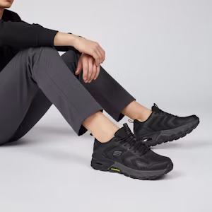 Order Skechers Max Protect 減震防滑耐磨低筒運動休閒鞋 黑灰色