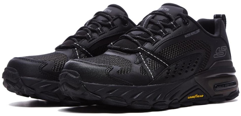 Skechers Max Protect 'Hitam Outdoor Rendah' 237303-BBK Lookbook Skechers Max Protect 'Hitam Outdoor Rendah' 237303-BBK