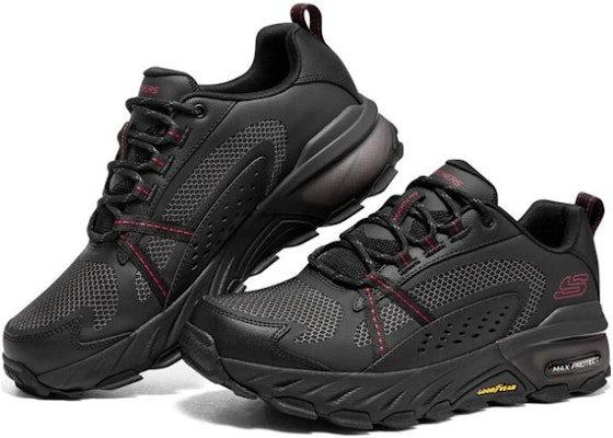 Skechers Max Protect 'Negro Rojo' 237303C-BKRD Shop Skechers Max Protect 'Negro Rojo' 237303C-BKRD