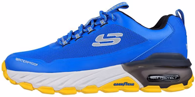Skechers Max Protect 'Fast Track White Blue Yellow' 237304-BLYL Skechers Max Protect 'Fast Track White Blue Yellow' 237304-BLYL