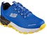 Skechers Max Protect 'Lari Pantas Putih Biru Kuning' 237304-BLYL