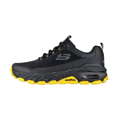 Skechers Max Protect 'Liberated Black Yellow'