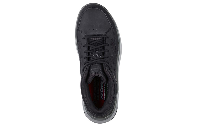 Shop Skechers Max Stout Alloy Toe 'Black' 200045-BLK