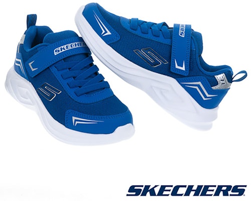 SKECHERS Mazematics 男童休閒鞋 藍色靛藍 403609LBLSL Lookbook SKECHERS Mazematics 男童休閒鞋 藍色靛藍 403609LBLSL