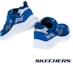 Sizing SKECHERS Mazematics 男童休閒鞋 藍色靛藍 403609LBLSL