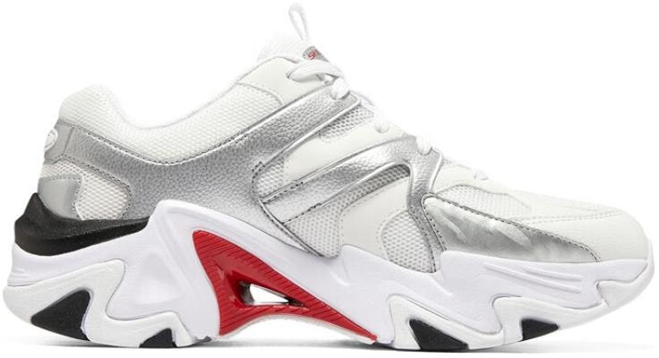 Skechers 機甲鞋三代 減震防滑耐磨 低筒 老爹鞋 白紅 Order Skechers 機甲鞋三代 減震防滑耐磨 低筒 老爹鞋 白紅