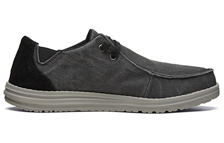 Order Skechers Melson Kasut Santai Hitam 66387-BLK