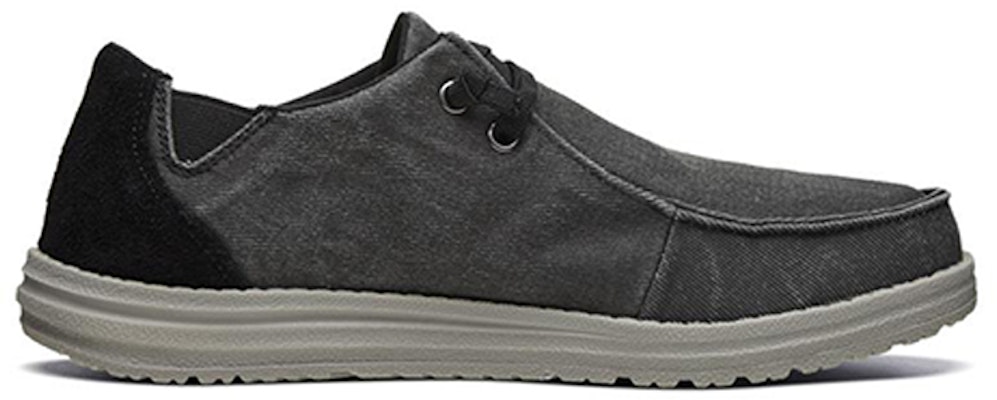 Skechers Melson Leisure Shoes Black 66387-BLK Order Skechers Melson Leisure Shoes Black 66387-BLK