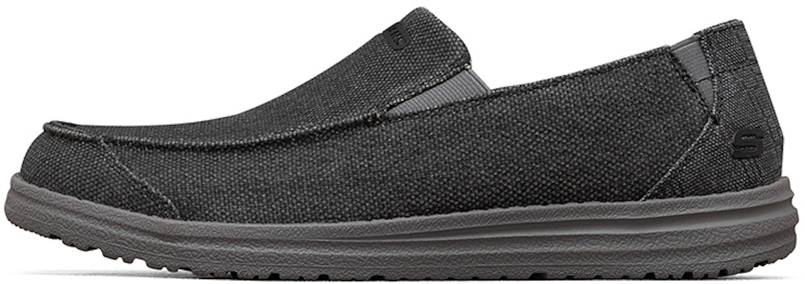 Skechers Melson 'Black Lightweight Breathable Slip-On' 210103-BLK Buy Skechers Melson 'Black Lightweight Breathable Slip-On' 210103-BLK