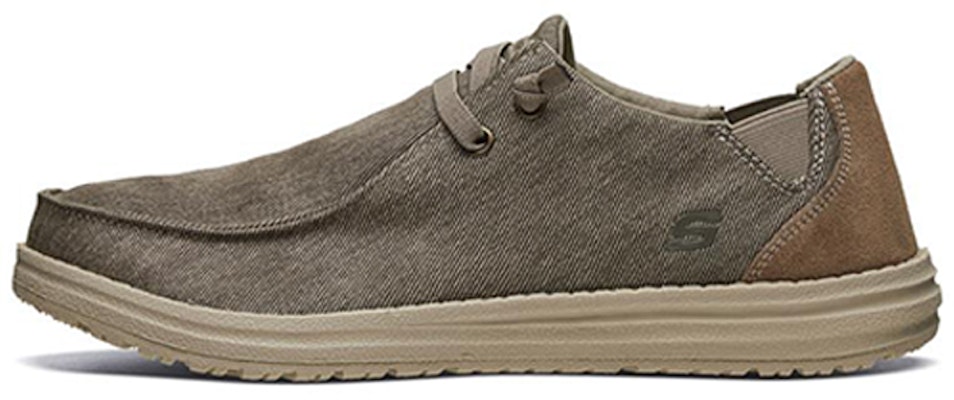 Skechers Melson Casual Shoes Khaki 66387-KHK Buy Skechers Melson Casual Shoes Khaki 66387-KHK