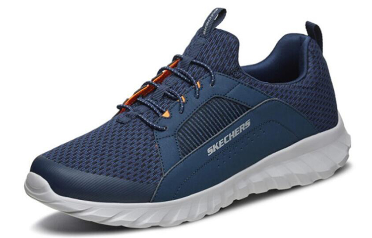 Shop Skechers Homme Chaussures de Sport Running Bleu 8790050-NVOR