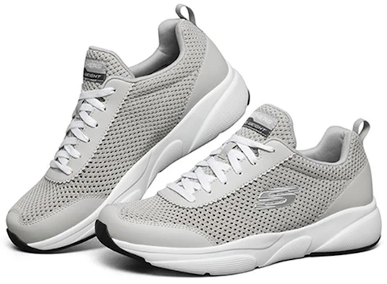 Skechers Meridian ''Gris Clair Blanc'' 666138-LTGY Lookbook Skechers Meridian ''Gris Clair Blanc'' 666138-LTGY
