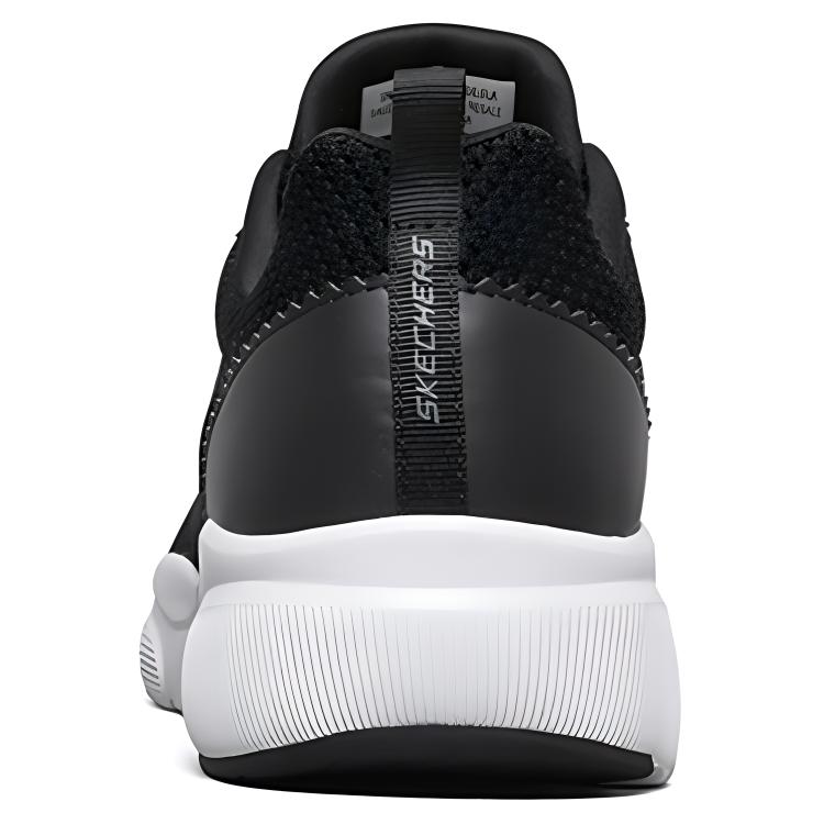 Shop Skechers Meridian Chaussures de Sport Noires 666138-BLK