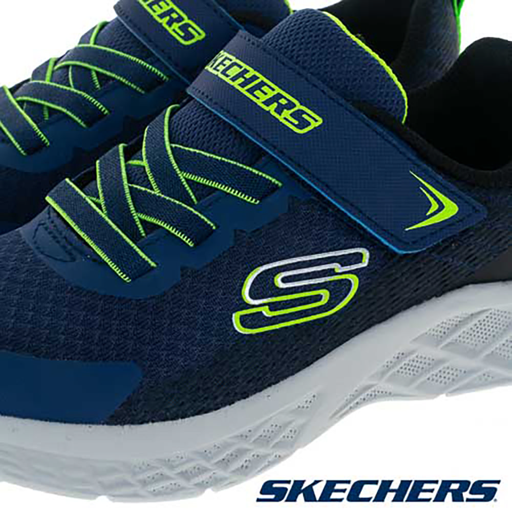 Details for Skechers Microspec II Zapatillas Casual Niños Azul 403924LNBLM