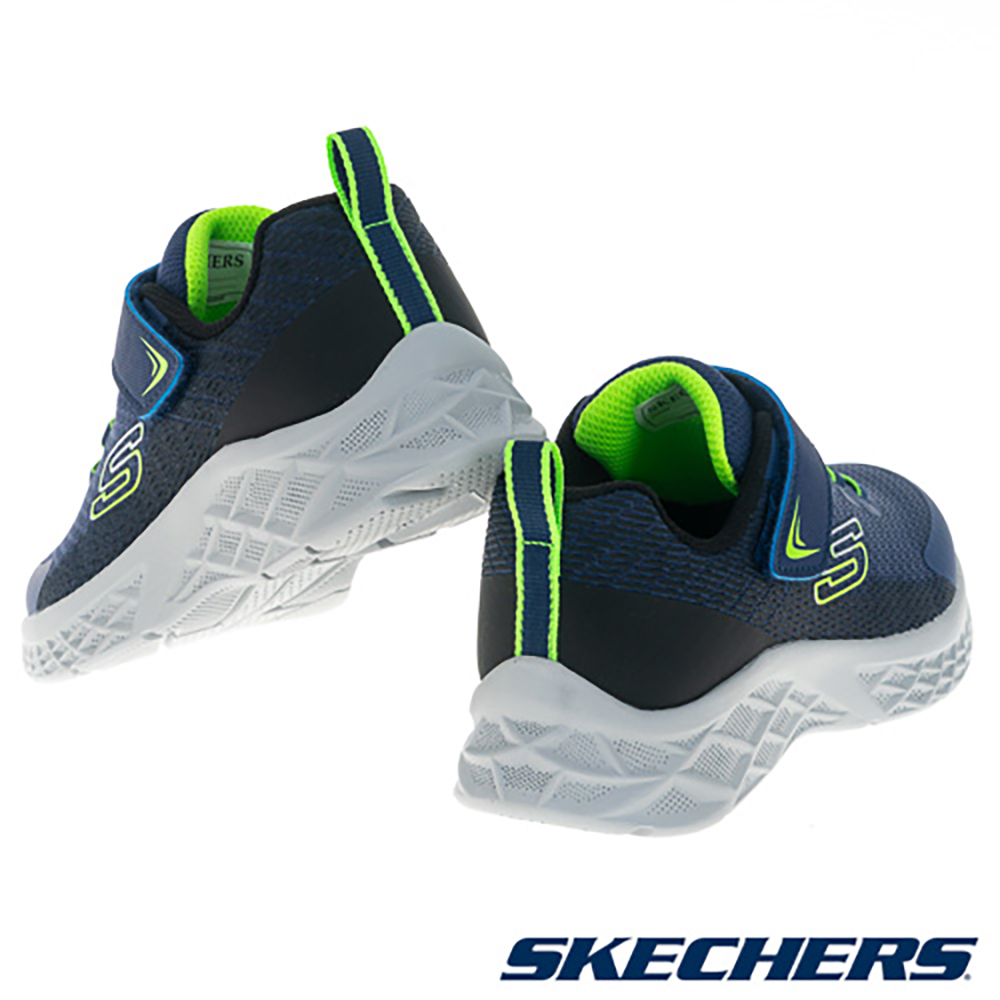 Cheap Skechers Microspec II Zapatillas Casual Niños Azul 403924LNBLM