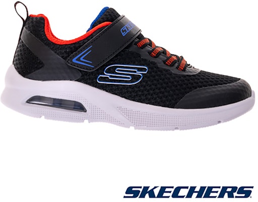 SKECHERS Microspec Max Boys' Wide Sneakers Black 403818WLBKRB Order SKECHERS Microspec Max Boys' Wide Sneakers Black 403818WLBKRB
