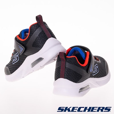 SKECHERS Microspec Max Boys' Wide Sneakers Black 403818WLBKRB Cheap SKECHERS Microspec Max Boys' Wide Sneakers Black 403818WLBKRB
