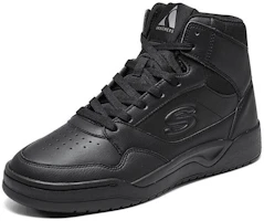Lookbook Zapatillas Skechers Mid-Top Lifestyle 'Comodidad Otoñal Negro' 183243-BBK