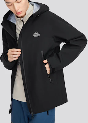 Skechers Minimalist Jaket Hoodie Unisex Kalis Air & Angin UPF50+ Hitam Karbon L424U189-0018 Lookbook Skechers Minimalist Jaket Hoodie Unisex Kalis Air & Angin UPF50+ Hitam Karbon L424U189-0018