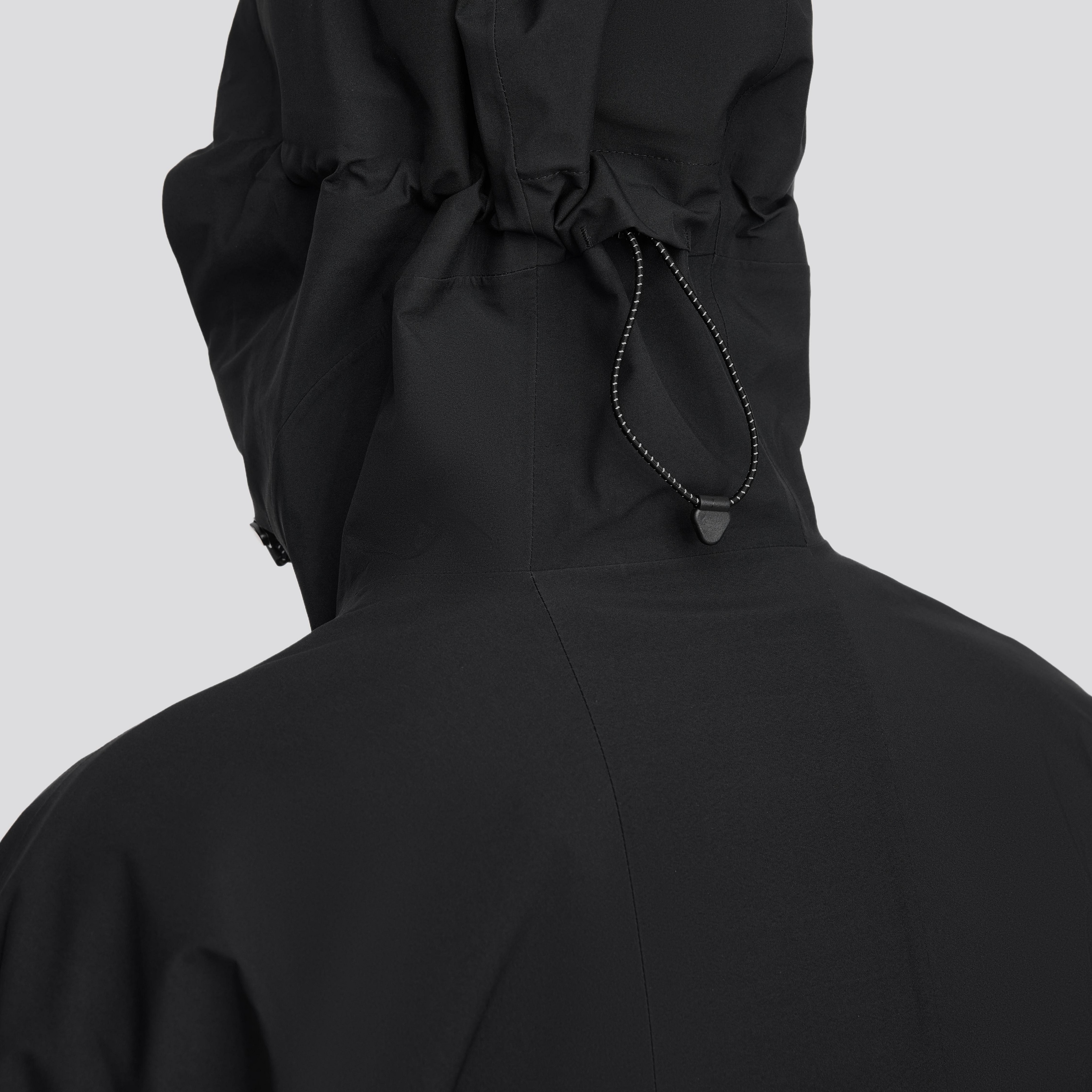 Skechers Minimalist Waterproof Windproof UPF50+ Hoodie Jacket Unisex Carbon Black L424U189-0018 圖 4