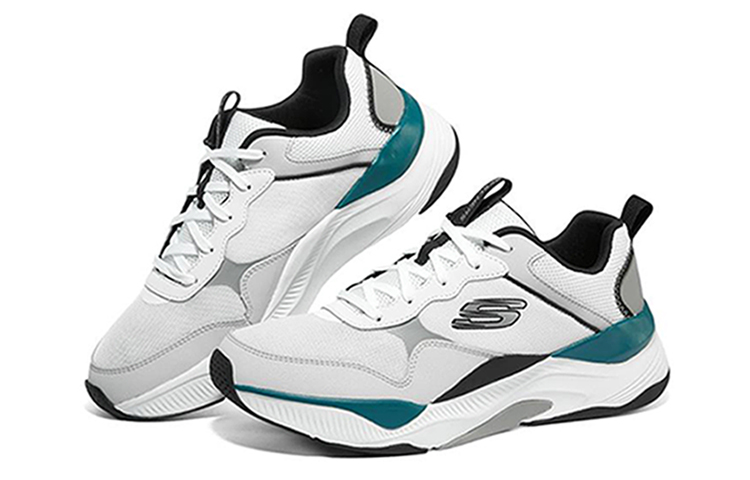 Lookbook Skechers Mira Low "Blanc" 232373-WMLT