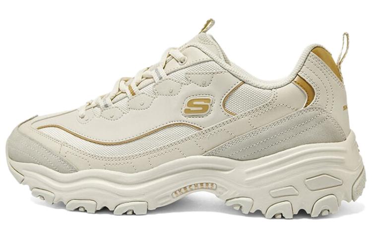 Skechers D'lites 1.0 Marathon Running Shoes 'Beige Gold'