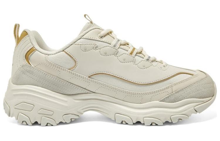 Skechers D'lites 1.0 Marathon Running Shoes 'Beige Gold' 圖 2
