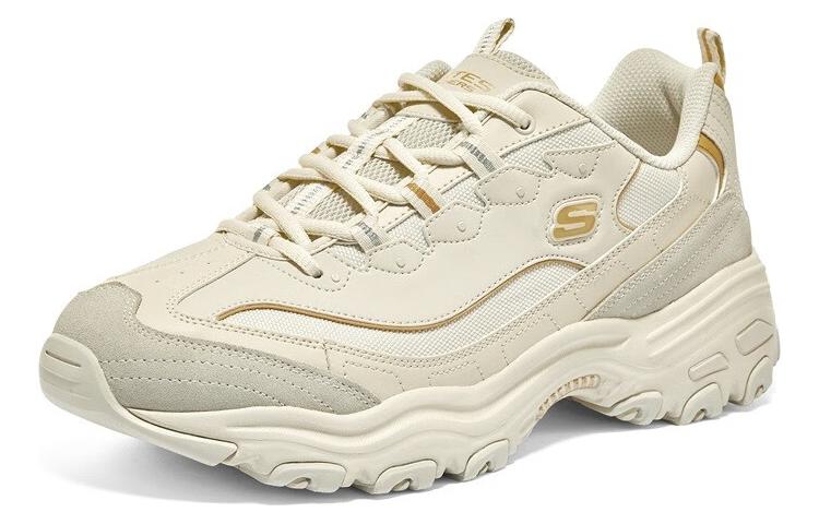Skechers D'lites 1.0 Marathon Running Shoes 'Beige Gold' 圖 3