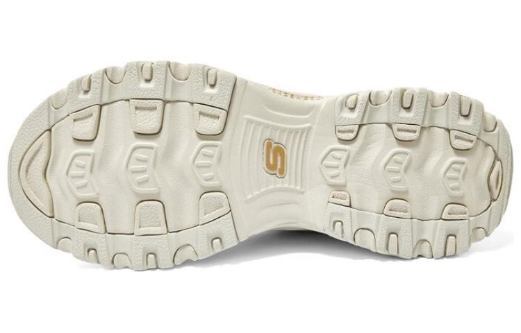 Skechers D'lites 1.0 Marathon Running Shoes 'Beige Gold' 圖 6
