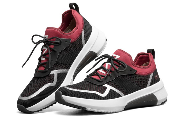 Lookbook Skechers Modern Jogger 2.0 Noir/Blanc/Rouge 222004-BKRD