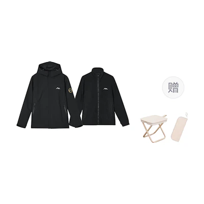 Skechers Modular 3-in-1 Waterproof Windproof UV-Resistant Jacket Unisex - Carbon Black L424W168-0018