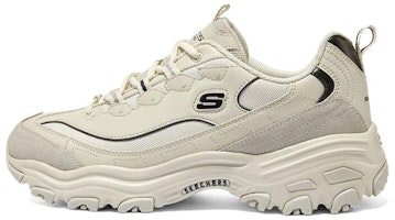 Skechers D'lites 1.0 Marathon Running Shoes 'Beige Black' 894289-NTBK Skechers D'lites 1.0 Marathon Running Shoes 'Beige Black' 894289-NTBK